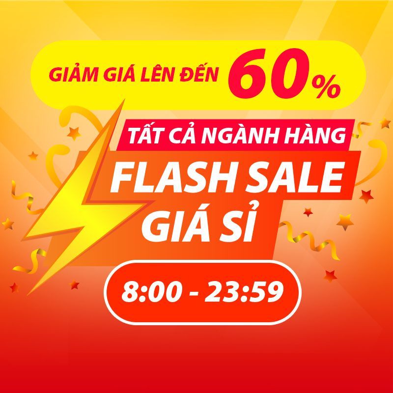 Flash sale giảm đến 50%
